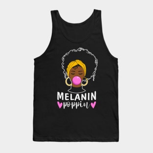 Melanin Poppin Tank Top